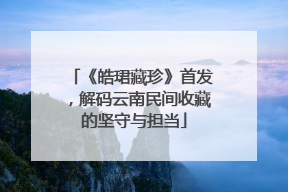 《皓珺藏珍》首发，解码云南民间收藏的坚守与担当