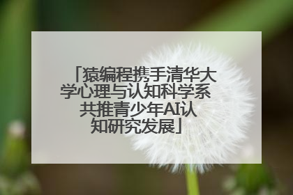 猿编程携手清华大学心理与认知科学系 共推青少年AI认知研究发展
