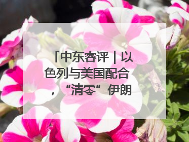 中东睿评｜以色列与美国配合，“清零”伊朗核能力？