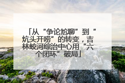 从“争论尬聊”到“炕头开唠”的转变，吉林蛟河综治中心用“六个闭环”破局
