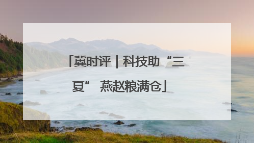 冀时评｜科技助“三夏” 燕赵粮满仓