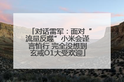 对话雷军：面对“流量反噬”小米会谨言慎行 完全没想到玄戒O1大受欢迎