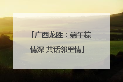 广西龙胜：端午粽情深 共话邻里情