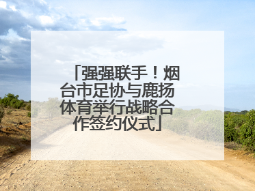 强强联手！烟台市足协与鹿扬体育举行战略合作签约仪式