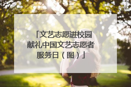 文艺志愿进校园 献礼中国文艺志愿者服务日（图）