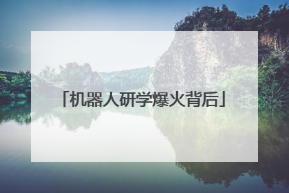 机器人研学爆火背后
