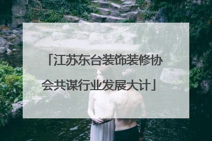江苏东台装饰装修协会共谋行业发展大计