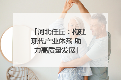 河北任丘：构建现代产业体系 助力高质量发展