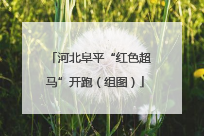 河北阜平“红色超马”开跑（组图）