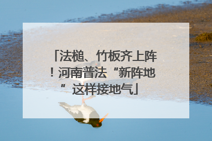 法槌、竹板齐上阵！河南普法“新阵地”这样接地气