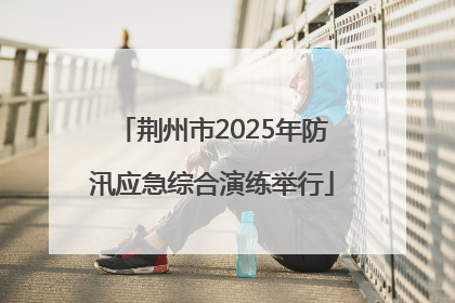 荆州市2025年防汛应急综合演练举行