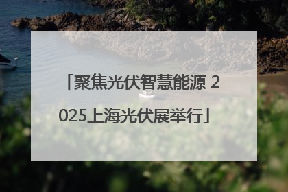 聚焦光伏智慧能源 2025上海光伏展举行