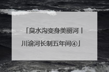 臭水沟变身美丽河丨川渝河长制五年间④