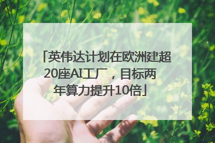 英伟达计划在欧洲建超20座AI工厂，目标两年算力提升10倍