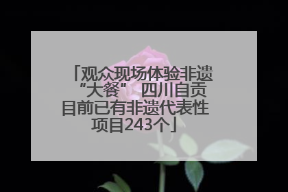 观众现场体验非遗“大餐” 四川自贡目前已有非遗代表性项目243个