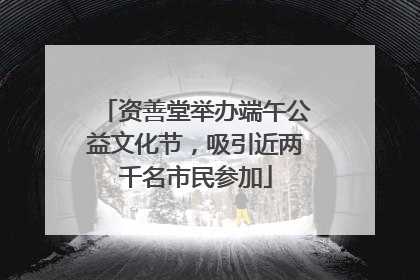 资善堂举办端午公益文化节，吸引近两千名市民参加