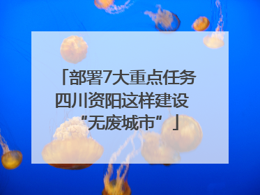 部署7大重点任务 四川资阳这样建设“无废城市”