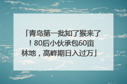 青岛第一批知了猴来了！80后小伙承包60亩林地，高峰期日入过万