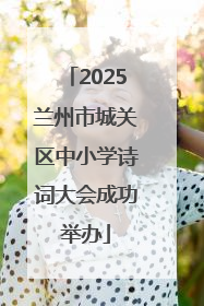 2025兰州市城关区中小学诗词大会成功举办