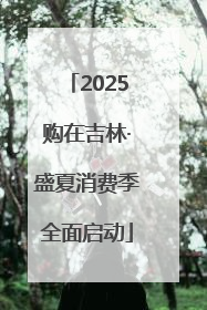 2025购在吉林·盛夏消费季全面启动