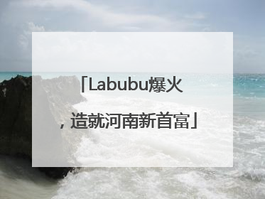 Labubu爆火，造就河南新首富